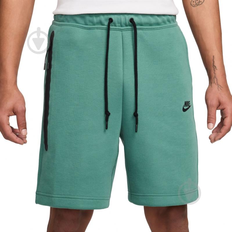 Шорты Nike M NK TCH FLC SHORT FB8171-361 р. S зеленый - фото 3