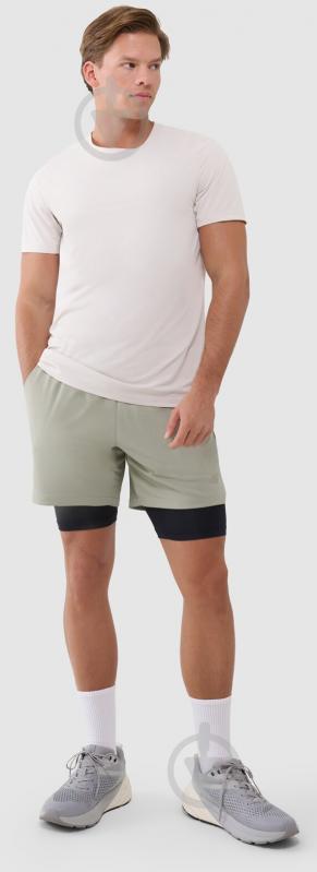 Футболка 4F TSHIRT FNK M1215 р.L бежевый - фото 4 Футболка 4F TSHIRT FNK M1215 р.L бежевый - фото 4