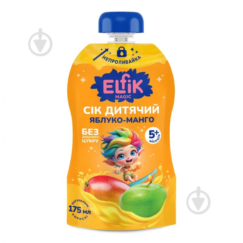Сік Elfik Яблуко-манго д/п 175 мл - фото 1