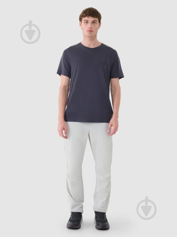Футболка 4F TSHIRT FNK M1268 р.L серый - фото 5