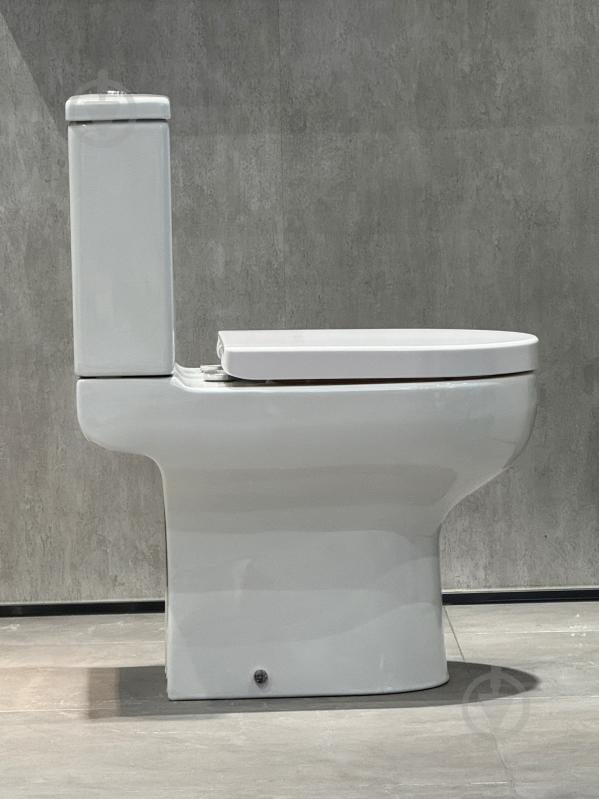 Унитаз-компакт EGO FUSION с сиденьем Duroplast soft-close, 62*37*80см - фото 2 Унитаз-компакт EGO FUSION с сиденьем Duroplast soft-close, 62*37*80см - фото 2