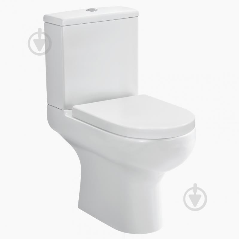 Унитаз-компакт EGO FUSION с сиденьем Duroplast soft-close, 62*37*80см - фото 1 Унитаз-компакт EGO FUSION с сиденьем Duroplast soft-close, 62*37*80см - фото 1