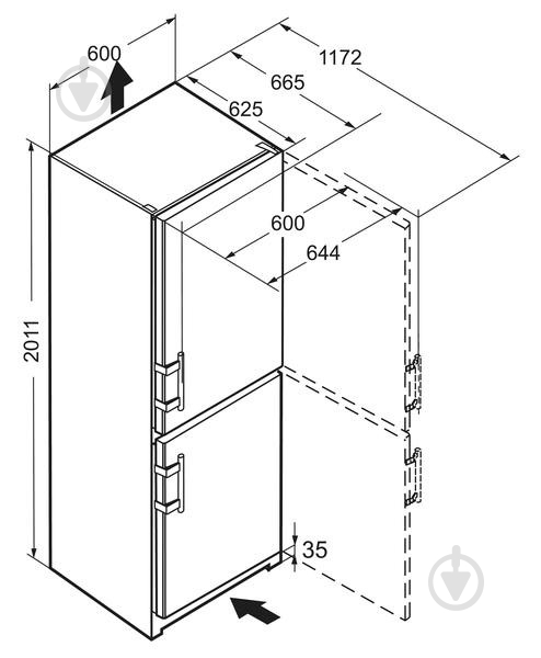 Холодильник Liebherr CU 4015 - фото 5