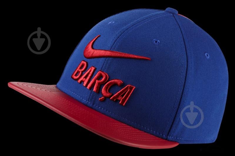 Бейсболка Nike FCB U NK CAP PRO PRIDE 916568-455 OS синій - фото 3