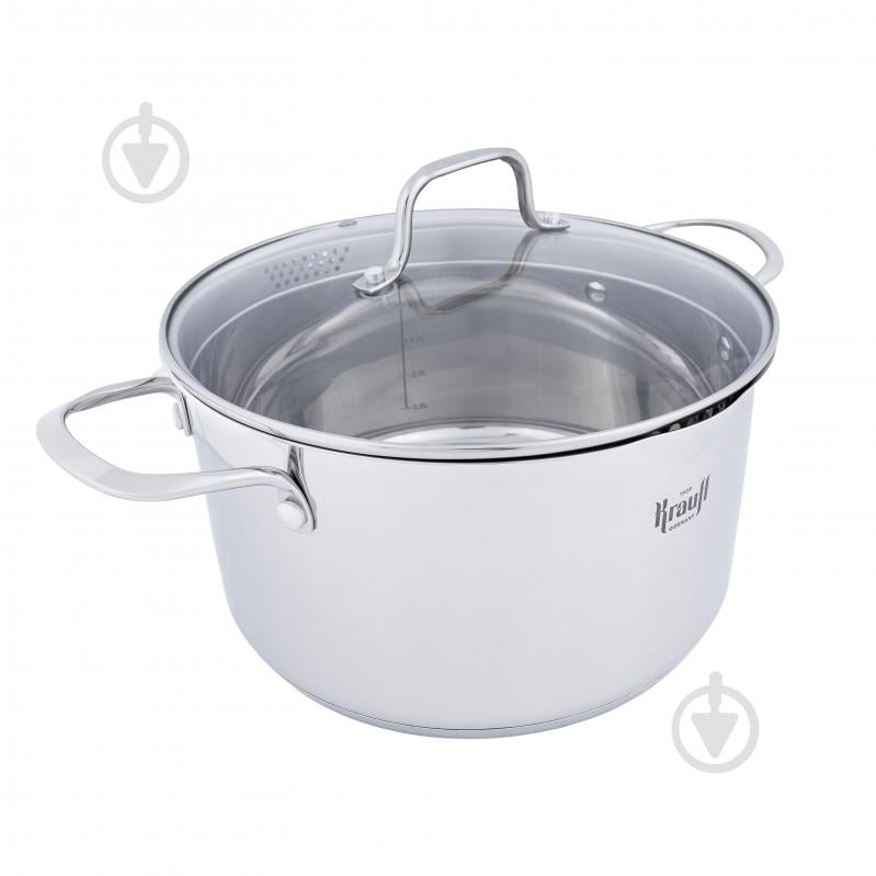 Кастрюля с крышкой Krauff Cook&Joy 5,8 л 26-238-120 - фото 5 Кастрюля с крышкой Krauff Cook&Joy 5,8 л 26-238-120 - фото 5