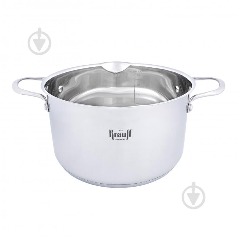 Кастрюля с крышкой Krauff Cook&Joy 5,8 л 26-238-120 - фото 7 Кастрюля с крышкой Krauff Cook&Joy 5,8 л 26-238-120 - фото 7