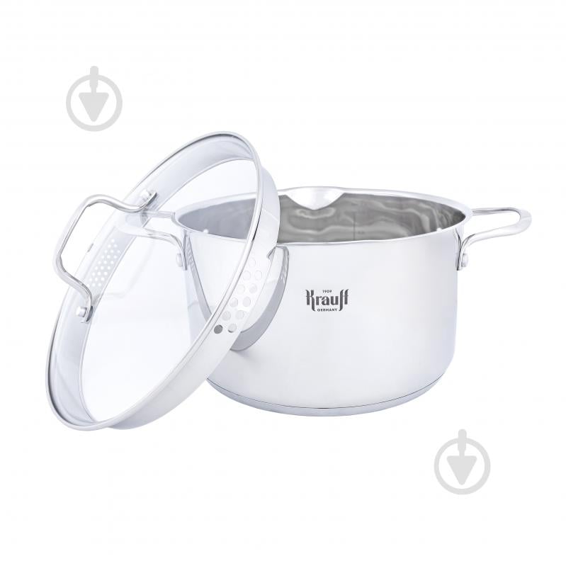 Кастрюля с крышкой Krauff Cook&Joy 5,8 л 26-238-120 - фото 3 Кастрюля с крышкой Krauff Cook&Joy 5,8 л 26-238-120 - фото 3