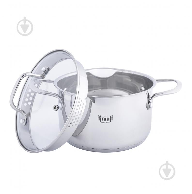 Каструля з кришкою Krauff Cook&Joy 2,5 л 26-238-117 - фото 3 Каструля з кришкою Krauff Cook&Joy 2,5 л 26-238-117 - фото 3