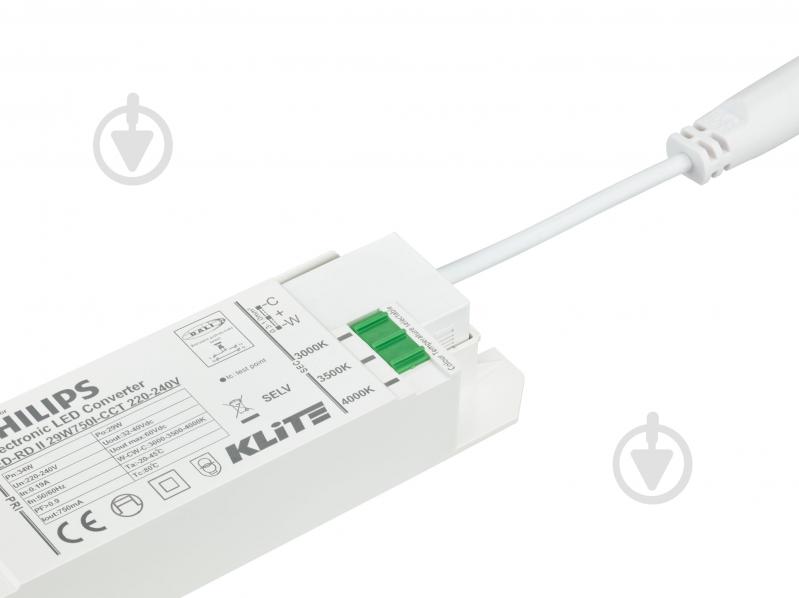 Светодиодная панель Philips 28 Вт 3000/4000 RC065B G5 - фото 2