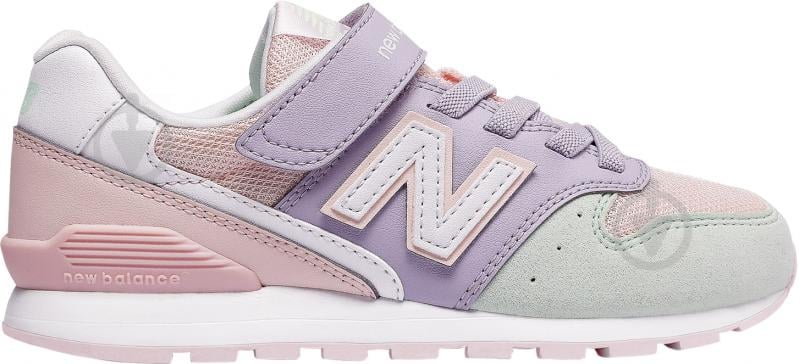 Кросівки для дівчаток демісезонні New Balance KV996P1Y р.35 бузкові - фото 1