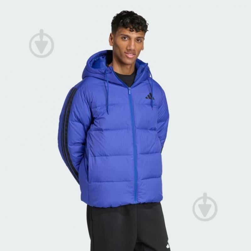 Пуховик мужской зимний Adidas ESS 3S P D HD J JW9099 р.S фиолетовый - фото 3 Пуховик мужской зимний Adidas ESS 3S P D HD J JW9099 р.S фиолетовый - фото 3