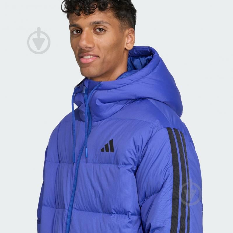 Пуховик мужской зимний Adidas ESS 3S P D HD J JW9099 р.S фиолетовый - фото 4 Пуховик мужской зимний Adidas ESS 3S P D HD J JW9099 р.S фиолетовый - фото 4