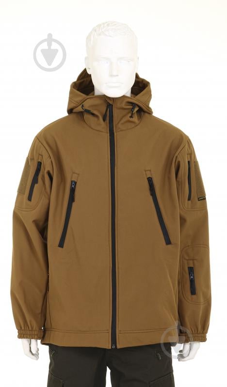 Куртка чоловіча LOGOS-Tac тактична "Softshell" тепла 04-07-00-0012 р.XL койот - фото 1 Куртка чоловіча LOGOS-Tac тактична "Softshell" тепла 04-07-00-0012 р.XL койот - фото 1