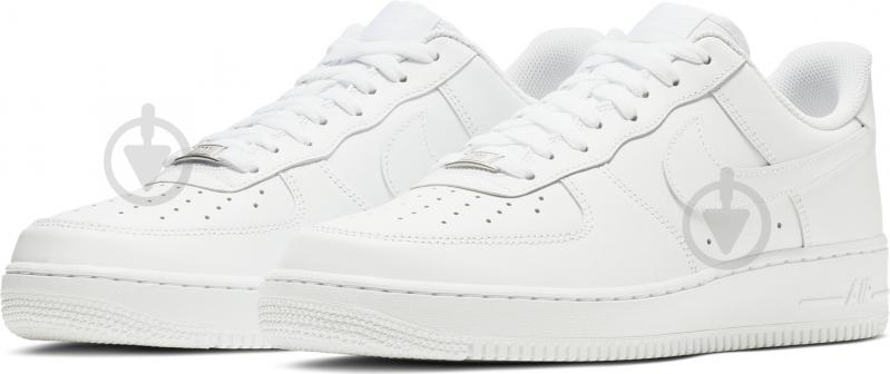 Кроссовки мужские демисезонные Nike AIR FORCE 1 07 315122-111 р.46 белые - фото 3