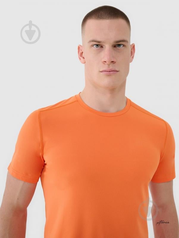 Футболка 4F TSHIRT FNK M1343 р.L оранжевый - фото 2 Футболка 4F TSHIRT FNK M1343 р.L оранжевый - фото 2