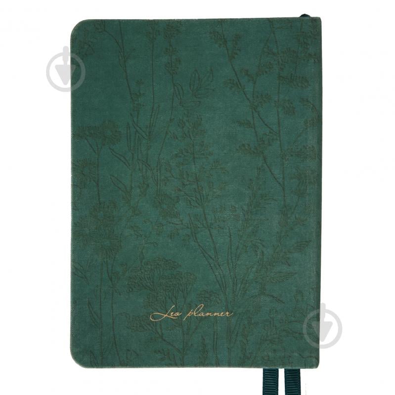 Щоденник датований Fiorella 352 стор. Leo Planner A5 2026 252707 зелений - фото 12