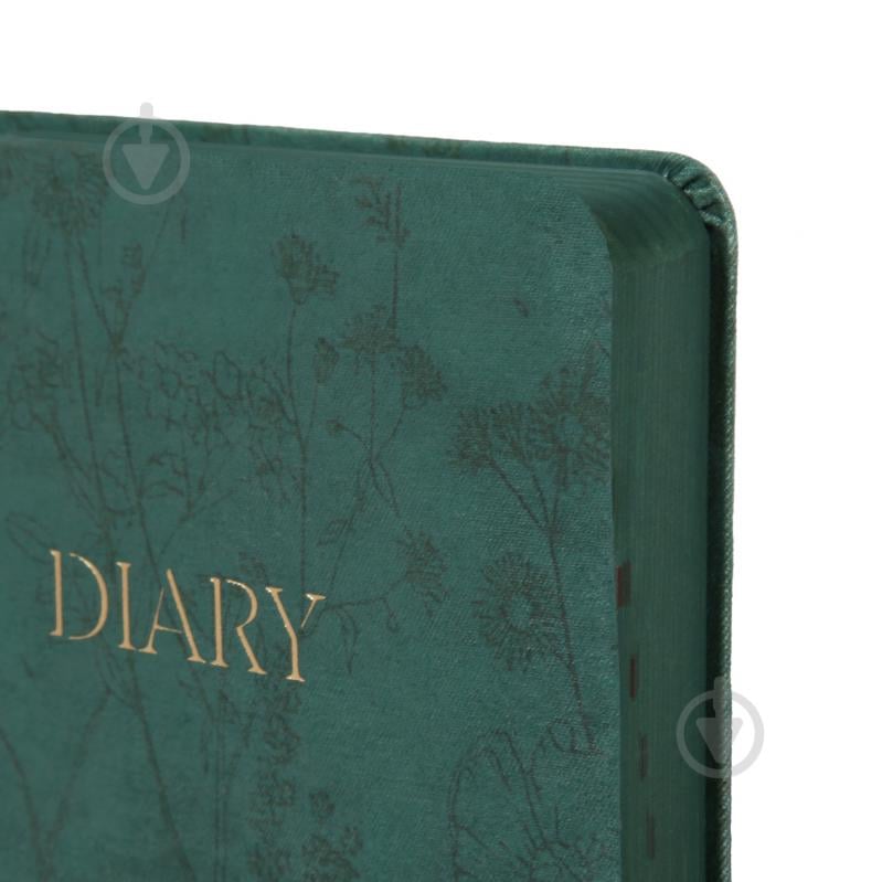 Щоденник датований Fiorella 352 стор. Leo Planner A5 2026 252707 зелений - фото 2