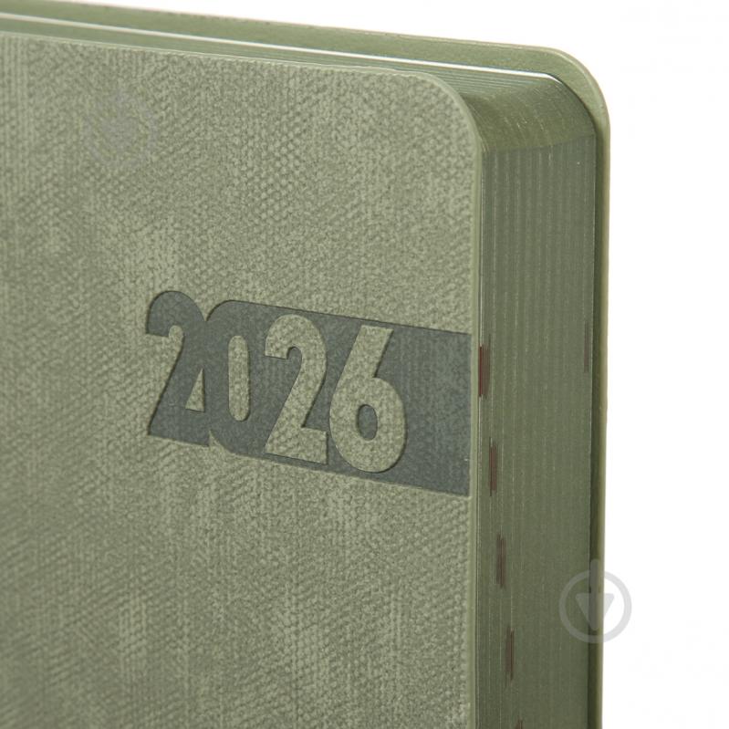 Щоденник датований Boss 368 стор. Leo Planner A5 2026 252635 зелений - фото 2