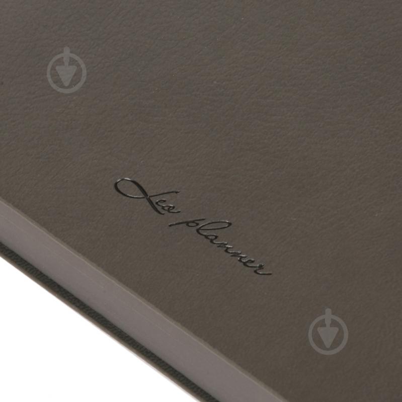 Щоденник датований Binario 368 стор. Leo Planner A5 2026 252640 сірий - фото 13