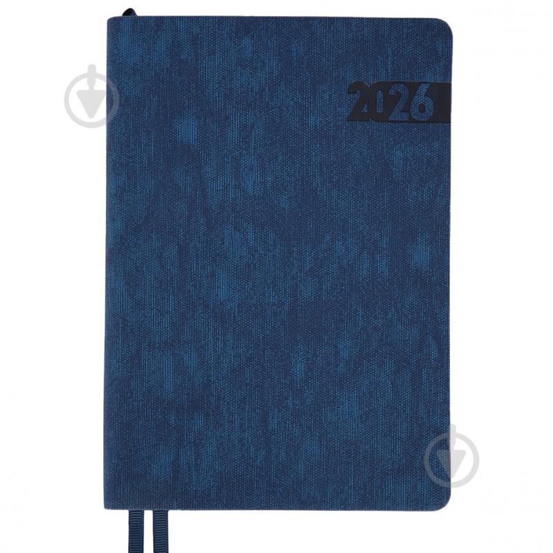Щоденник датований Boss 368 стор. Leo Planner A5 2026 252633 синій - фото 1