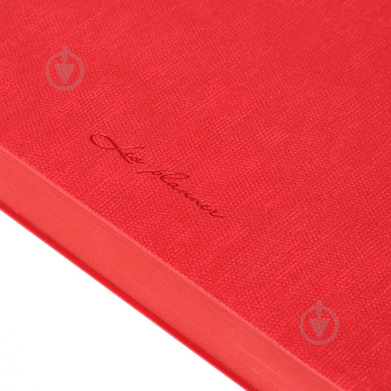 Щоденник датований Boss 368 стор. Leo Planner A5 2026 252636 червоний - фото 13