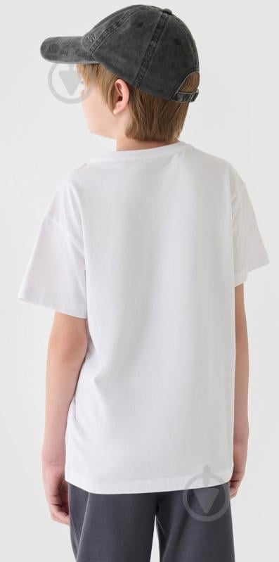 Футболка 4F TSHIRT M2331 р.140 білий - фото 4 Футболка 4F TSHIRT M2331 р.140 білий - фото 4