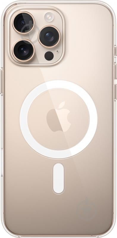 Чехол Apple Clear Case with MagSafe для Apple iPhone 16 Pro Max transparent (MA7F4ZM/A) - фото 2