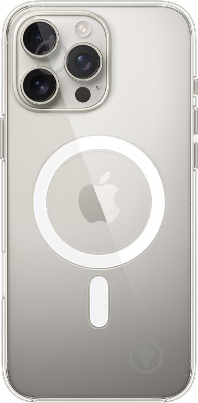 Чехол Apple Clear Case with MagSafe для Apple iPhone 16 Pro Max transparent (MA7F4ZM/A) - фото 3