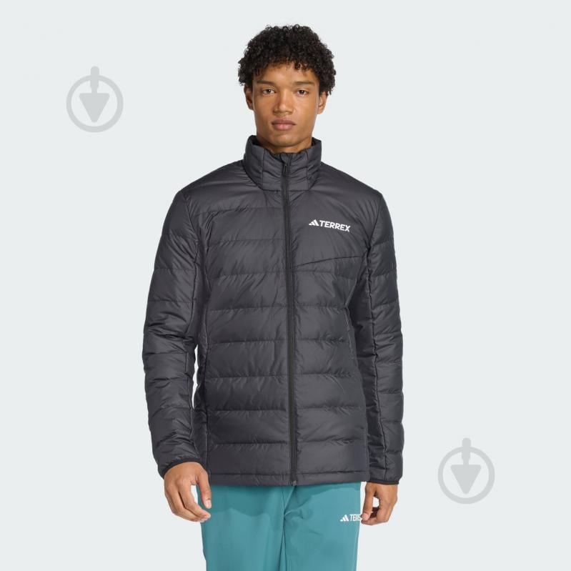 Пуховик чоловічий зимовий Adidas Mt Down Jacket JZ9966 р.S чорний - фото 1 Пуховик чоловічий зимовий Adidas Mt Down Jacket JZ9966 р.S чорний - фото 1