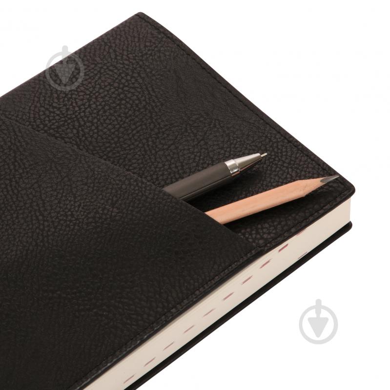 Щоденник датований Credo 368 стор. Leo Planner A5 2026 252647 чорний - фото 4
