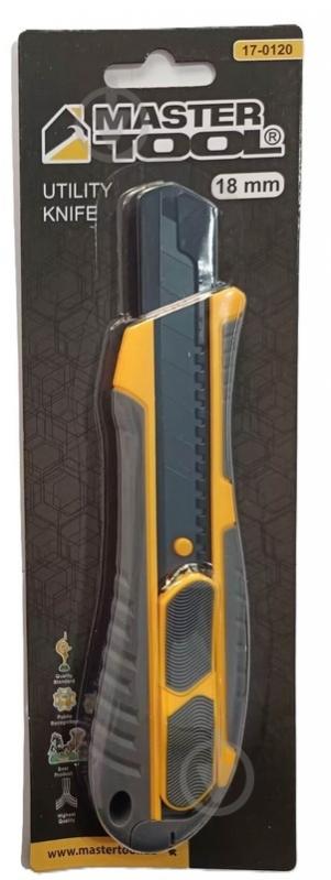 Нож строительный MasterTool 17-0120 - фото 2 Нож строительный MasterTool 17-0120 - фото 2