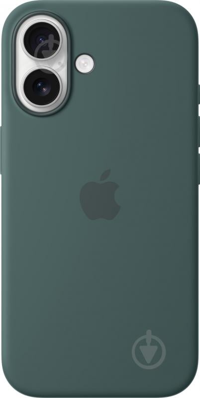 Чохол Apple Silicone Case with MagSafe для Apple iPhone 16 lake green (MYY83ZM/A) - фото 1