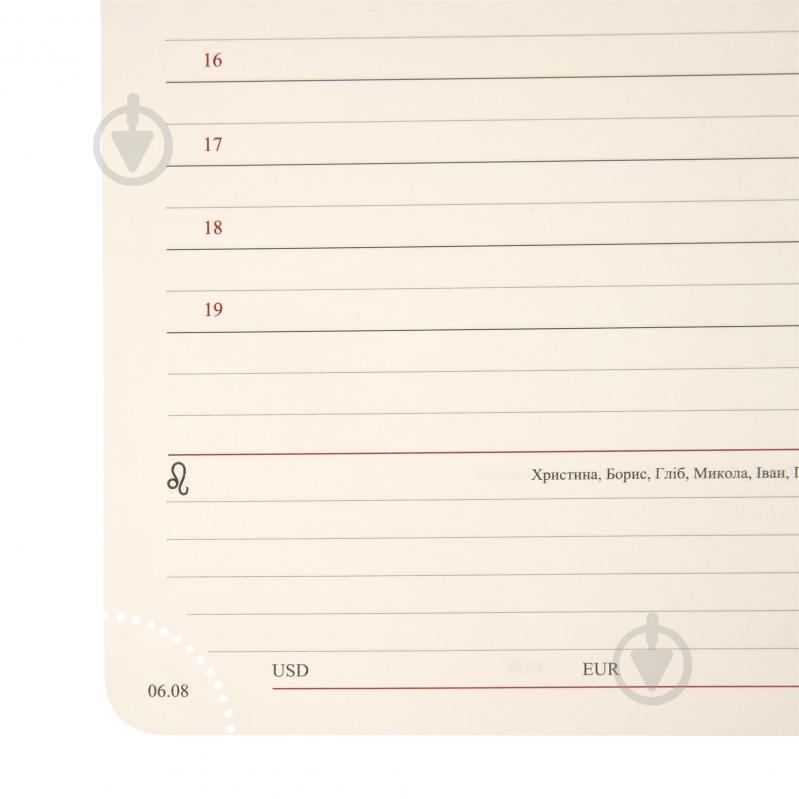 Щоденник датований Legacy 368 стор. Leo Planner A5 2026 252648 синій - фото 11