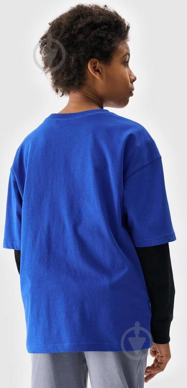 Футболка 4F TSHIRT M1880 р.140 голубой - фото 2