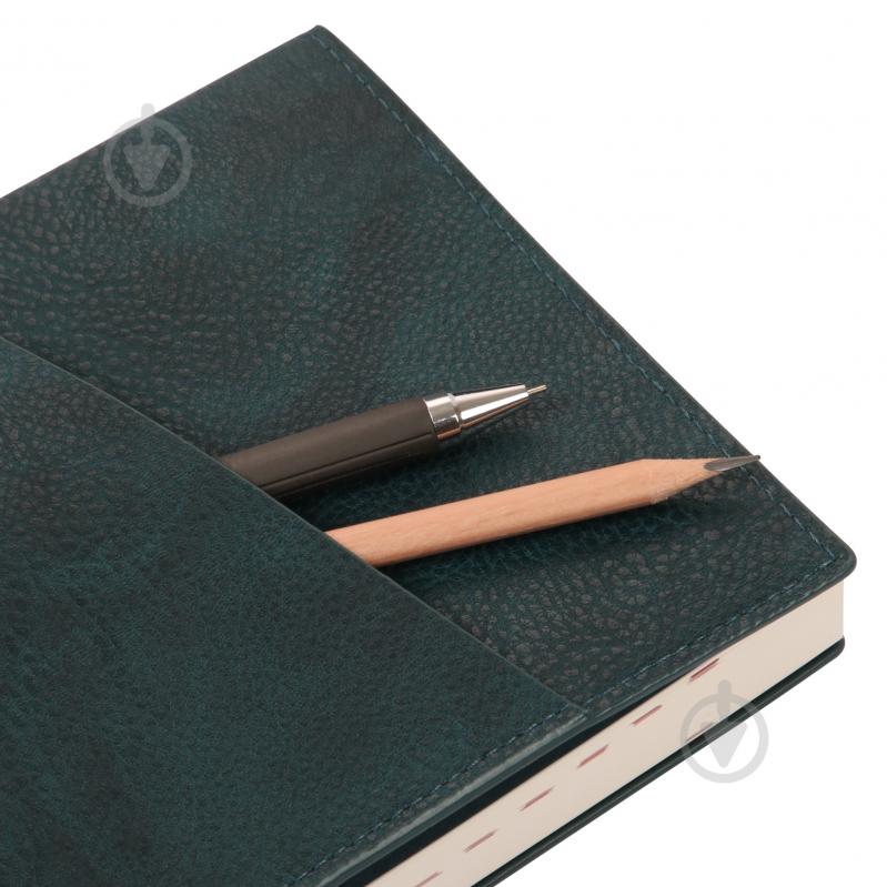 Щоденник датований Credo 368 стор. Leo Planner A5 2026 252646 зелений - фото 4