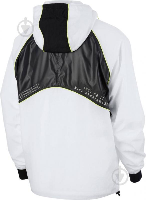 Ветровка мужская демисезонная Nike M NSW DNA WVN JACKET CT9958-100 р.M белая - фото 2
