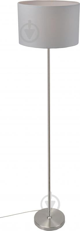 Торшер Sensio Glendale 40 Вт E27 нікель/білий ALB-F00902-E - фото 1
