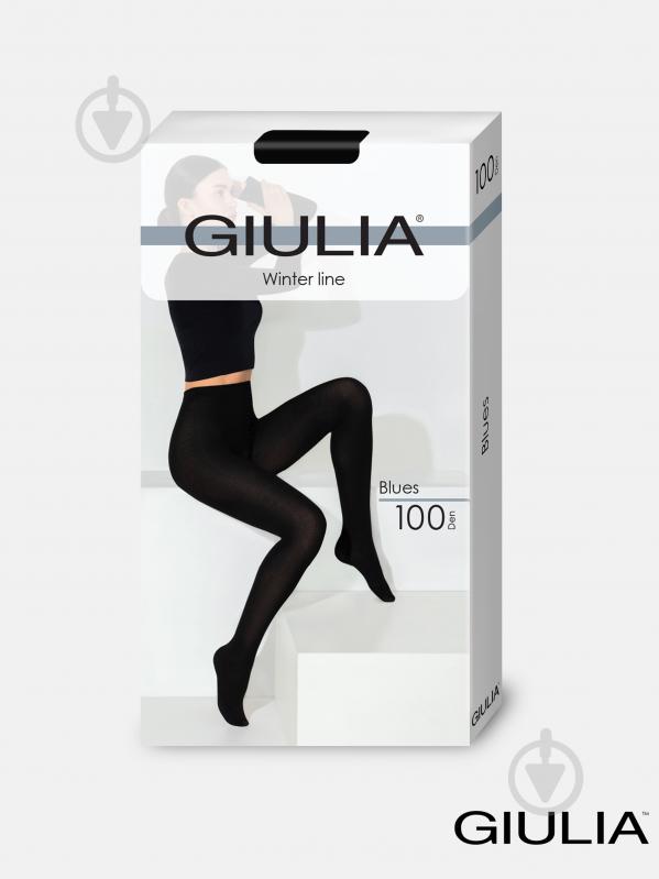 Колготки Giulia Blues 100 den nero 3 черный - фото 1
