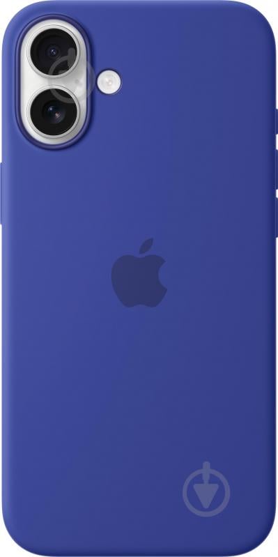 Чохол Apple Silicone Case with MagSafe для Apple iPhone 16 Plus ultramarine (MYYF3ZM/A) - фото 1