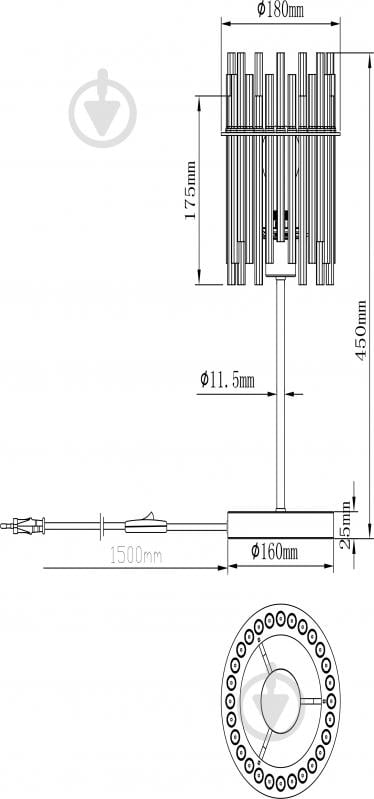 Настільна лампа Sensio Broadway 1x40 Вт E27 чорний ALB-T00643-E - фото 2 Настільна лампа Sensio Broadway 1x40 Вт E27 чорний ALB-T00643-E - фото 2