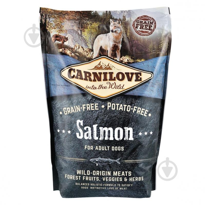 Корм сухой Carnilove Salmon лосось 1,5 кг - фото 3