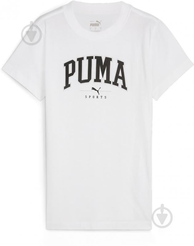 Футболка Puma SQUAD Graphic Tee 68153702 р.S белый - фото 4