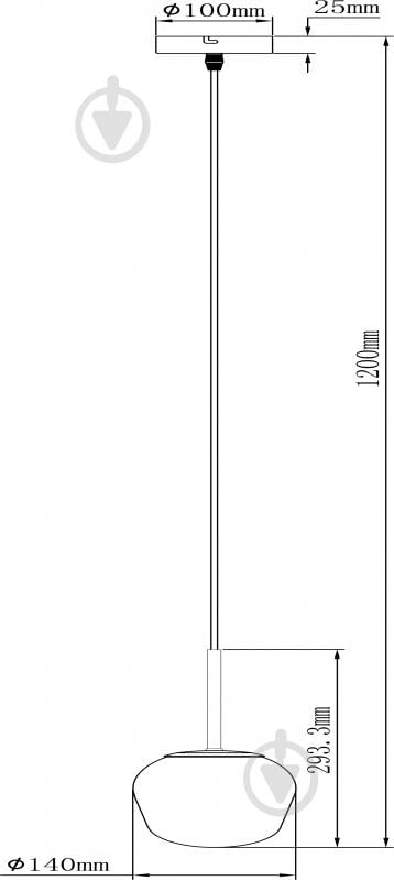 Світильник підвісний Sensio Bellevue 1x40 Вт E27 бурштиновий із золотим ALB-P00427-AM - фото 2 Світильник підвісний Sensio Bellevue 1x40 Вт E27 бурштиновий із золотим ALB-P00427-AM - фото 2