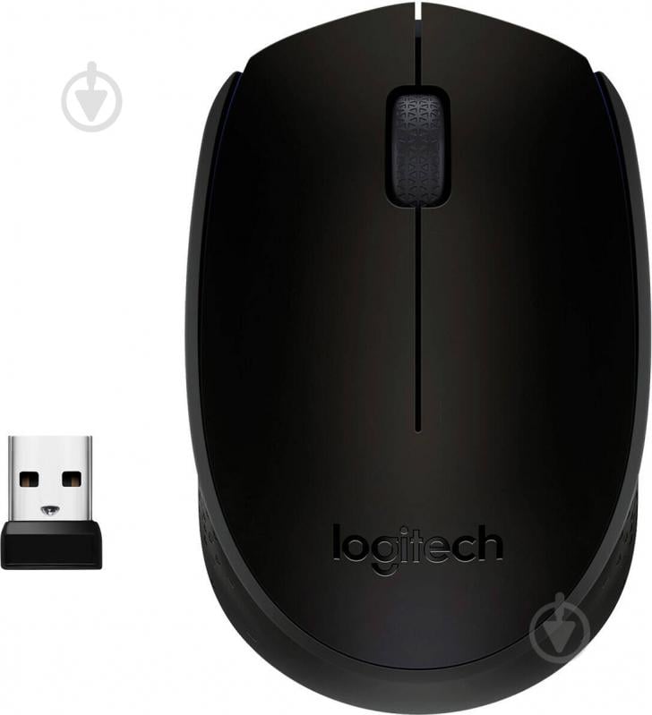 Мышь Logitech Wireless Mouse M170 grey (910-004642) - фото 1