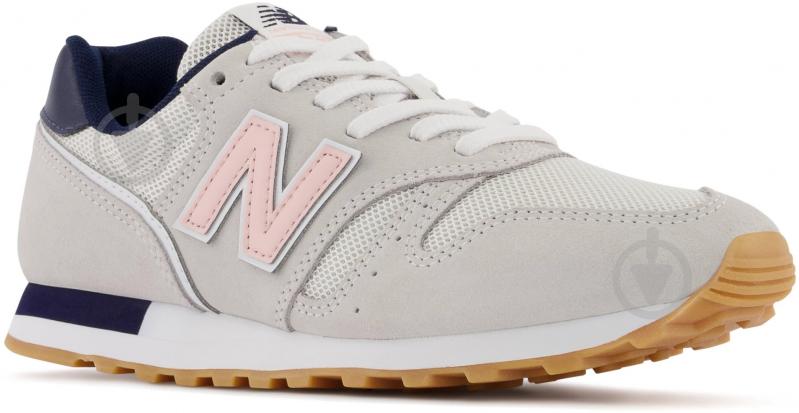 Кроссовки женские демисезонные New Balance WL373PN2 р.39 серые с синим - фото 4