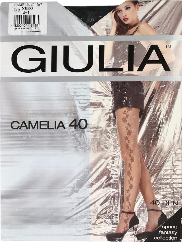 Колготки Giulia Camelia 40 den 4 черный - фото 1