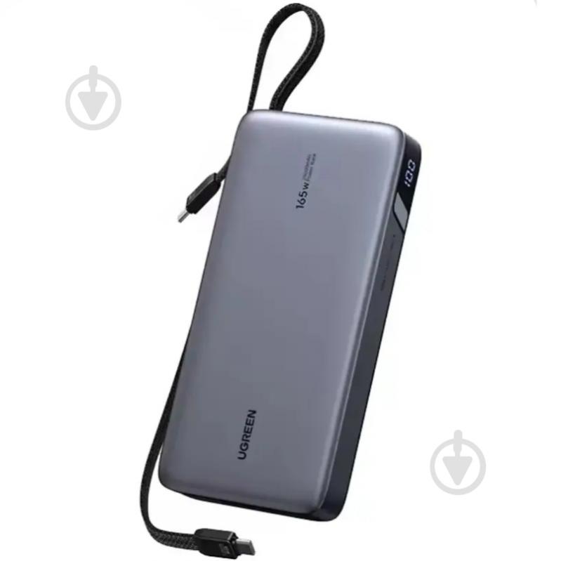 Повербанк UGREEN PB552 25000 mAh black/grey (55995B) - фото 2