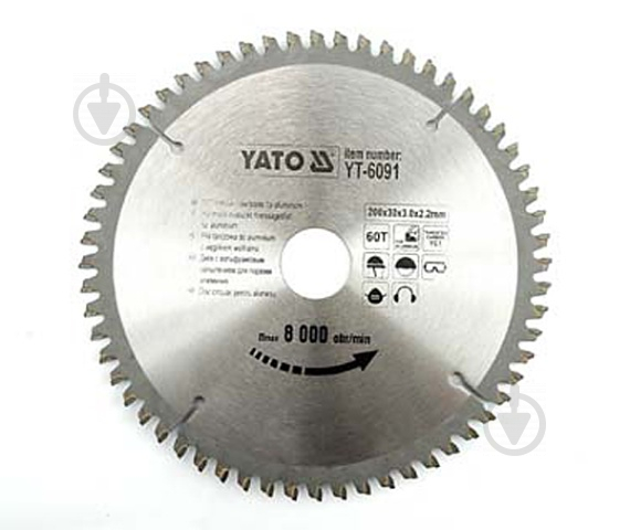 Пильный диск YATO 350x30x2.5 Z100 YT-6099 - фото 1