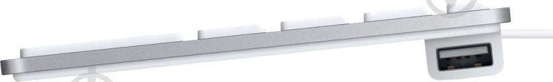 Клавіатура Apple Keyboard Aluminium (MB110RS/B) USB - фото 3