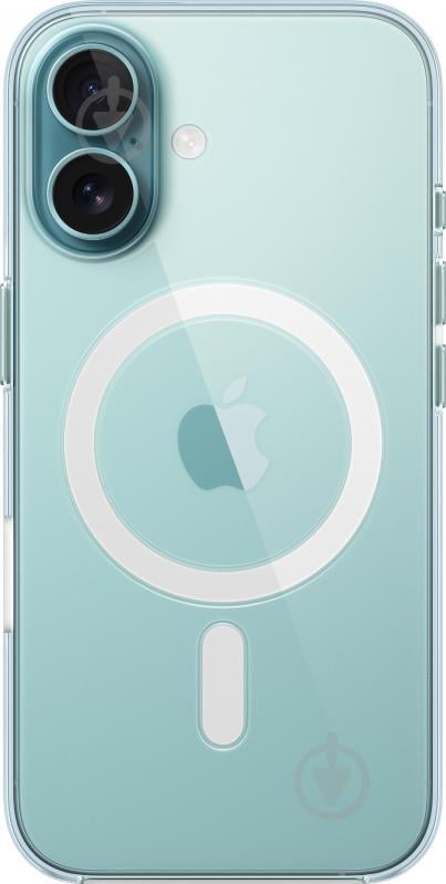 Чохол Apple Clear Case with MagSafe для Apple iPhone 16 transparent (MA6A4ZM/A) - фото 5